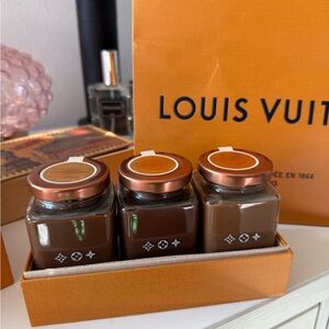 Trio of Louis Vuitton Chocolate Spreads NWT